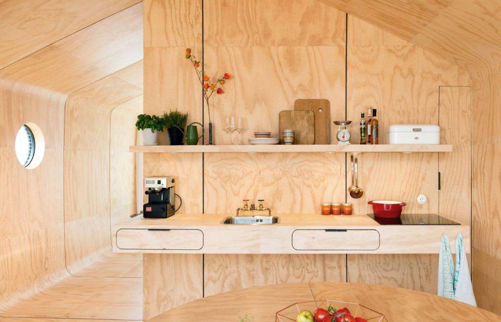 Cocina de casas sostenibles